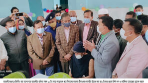 আমতলীতে করোনার টিকা প্রদান কর্মসূচীর উদ্বোধন