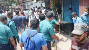 বরিশালে যুবদলের কেন্দ্রীয় কর্মসূচি পুলিশের বাধা ও লাঠিচার্জের মুখে ভন্ডুল