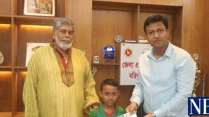 বরিশালের সেই খুদে ক্রিকেটারের দায়িত্ব নিলেন ডিসি