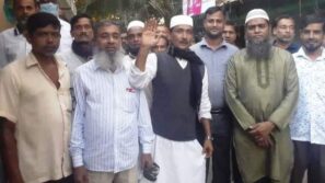 বাবুগঞ্জে জাপা সমর্থিত চেয়ারম্যান প্রার্থী কাজী সজলের প্রচারণা