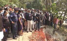 সন্ধ্যা নদীর ভাঙনে ক্ষতিগ্রস্ত বাঁধ-সড়ক সংস্কারের নির্দেশ পানি সম্পদ প্রতিমন্ত্রীর